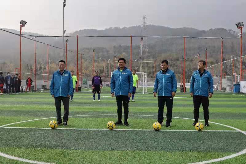 2021年“中国银行杯”青岛市市直机关 五人制足球联赛顺利开幕