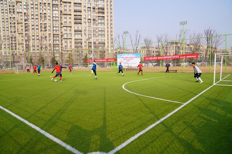 2021年“全民健身•健康中国”城阳区足协俱乐部比赛拉开帷幕